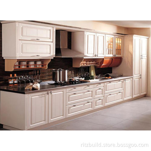 2014 Hot Sale White High Glossy MFC Kitchen Cabinet MDF Board